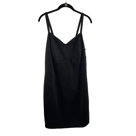 Torrid Black Corset Back Bodycon Sleeveless Dress Women's Plus Size 1X NEW - Picture 1 of 11
